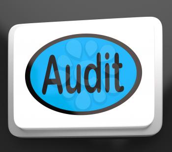 Audit Button Showing Auditor Validation Or Inspection