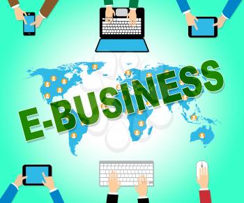 Ebusiness Online Meaning Commercial Website And Commerce