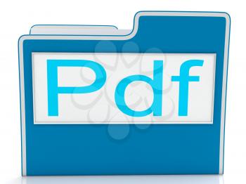 Pdf File Showing Document Format Or Files
