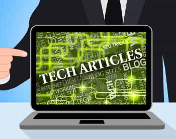 Tech Articles Indicating Media Web And Computing