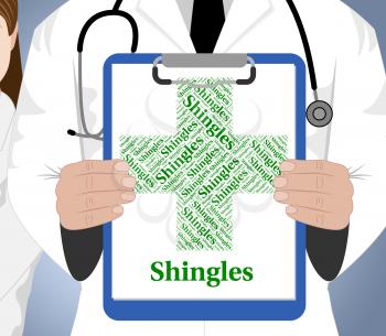 Shingles Word Meaning Ill Health And Disease