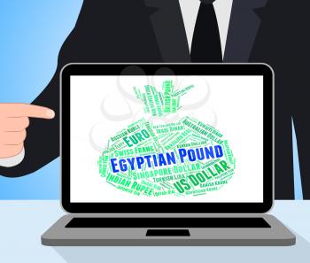 Egyptian Pound Showing Foreign Exchange And Currencies