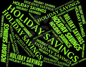 Holiday Savings Showing Go On Leave And Time Off