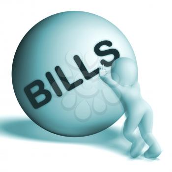Bills Sphere Showing Invoice Or Accounts Payable