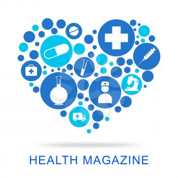 Health Magazine Showing Media Magazines And Healthy