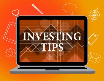 Investing Tips Representing Return On Investment And Suggestion Invested