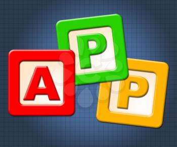 App Kids Blocks Meaning Application Software And Web