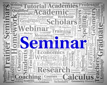 Seminar Word Representing Presentation Conferences And Conference