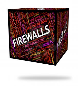Firewalls Word Meaning No Access And Safety