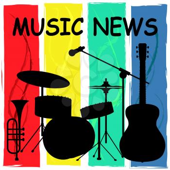 Music News Representing Journalism Track And Audio