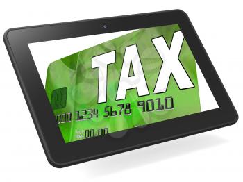 Tax On Credit Debit Card Calculated Showing Taxes Return IRS