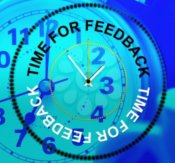 Time For Feedback Meaning Survey Questionnaire And Evaluation