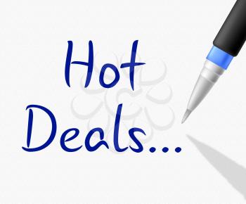 Hot Deals Representing Reduction Cheap And Merchandise