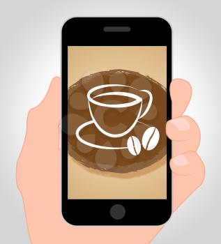 Coffee Online Meaning Web Phones And Portable