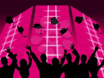Education Graduation Indicating Upward Tutoring And Phd