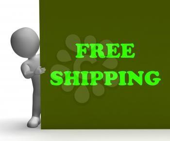 Free Shipping Sign Meaning Shipping Charges Included And Free Postage