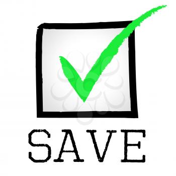 Save Tick Meaning Financial Yes And Passed