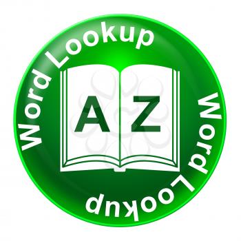 Word Lookup Representing Schooling Education And Training