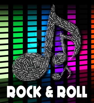Rock And Roll Showing Sound Tracks And Soundtrack