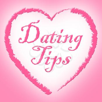 Dating Tips Showing Sweetheart Relationship And Partner