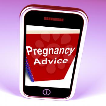Pregnancy Advice Phone Giving Strategy for Mother and Baby