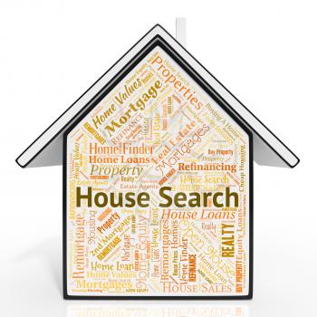 House Search Meaning Properties Searching And Researcher