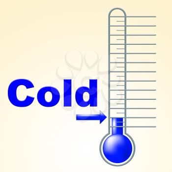 Cold Thermometer Meaning Freeze Scale And Thermostat