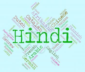 Hindi Language Meaning Languages Words And India