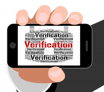 Verification Lock Indicating Authenticity Guaranteed And Warranty