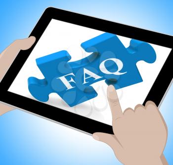 FAQ Tablet Meaning Website Solutions Help And Information