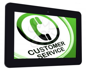 Customer Service  Tablet Meaning Call For Help