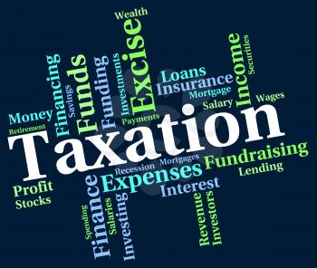Taxation Word Meaning Taxpayers Duties And Words 