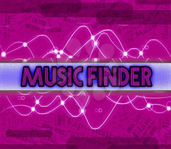 Music Finder Showing Sound Track And Soundtrack