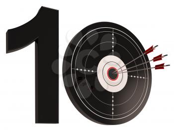 10 Target Showing Anniversary Or Tenth Birthday Celebration