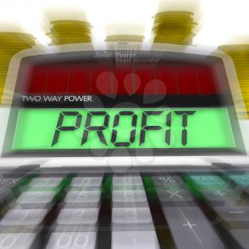 Profit Calculated Meaning Surplus Income And Revenue