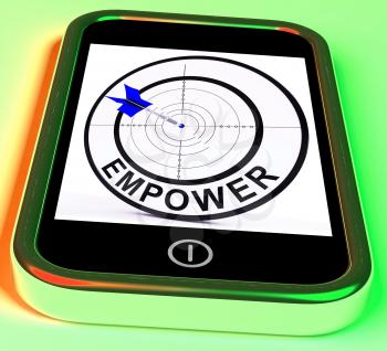 Empower Smartphone Meaning Provide Tools And Encouragement