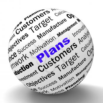 Plans Sphere Definition Showing Customers Target Arrangement Or Aim