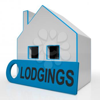 Lodgings House Meaning Room Or Apartment Available