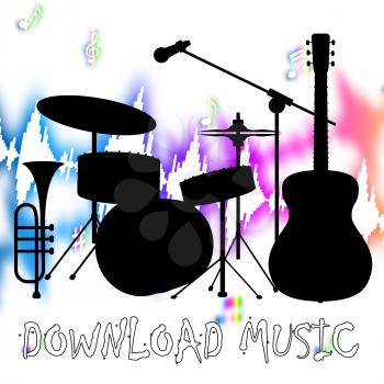 Download Music Showing Sound Track And Melody