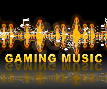 Gaming Music Soundwave Includes Online Games Song Tracks