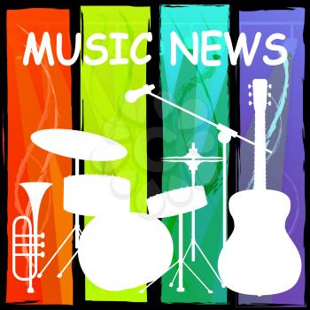 Music News Drum Kit Means Journalism Track And Audio