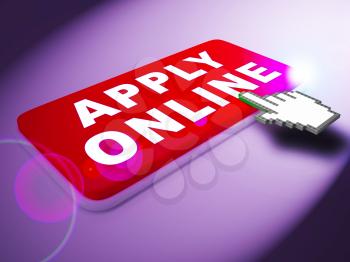 Apply Online Key Means Internet Job 3d Rendering