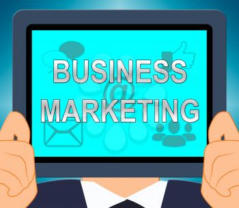Business Marketing Meaning Company SEM 3d Illustration