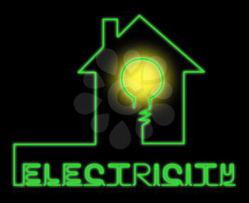 Electricity Light Bulb Meaning Power Source And Circuit