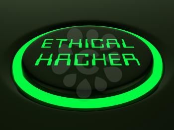 Ethical Hacker Tracking Server Vulnerability 3d Rendering Shows Testing Penetration Threats To Protect Against Attack Or Cybercrime