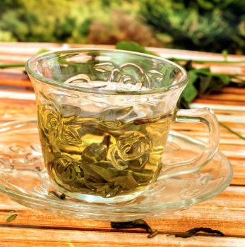 China Green Tea Meaning Refreshing Health And Refreshments