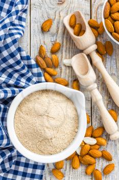 Almond flour and nuts