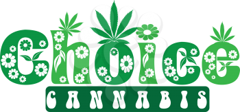 Cannabis Logo concept.