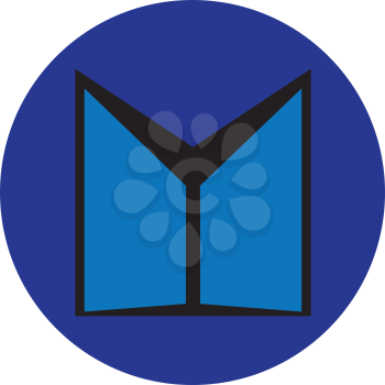 Double Door Icon Design. AI 10 supported.
