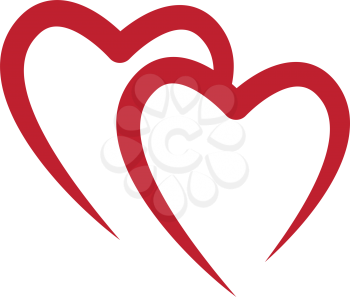 Heart Shape Concept Design. AI 10 Supported.